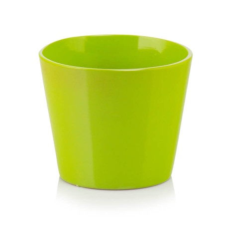  Donica ceramiczna 12cm-10h , Basic, 71.042.13, kolor zielony