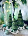  Figurka z ceramiki szkliwionej , Christmas, 38.034.29, kolor srebrny (lustrzany) - 2