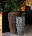  Donica z ceramiki szkliwionej , Atlantis, 76.543.70, kolor turkusowy, brązowy - 2