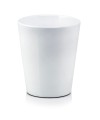  Donica ceramiczna 13cm-15h , Basic, 71.015.13, kolor biały - 1