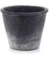   Jasper negro   osłonka doniczkowa  25cm-25h , Domowe ogrody, 907.028.25, kolor czerń z bielą - 1