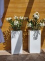  Donica z włókna szklanego , Fiberglass, 95.003.70, kolor biały - 3