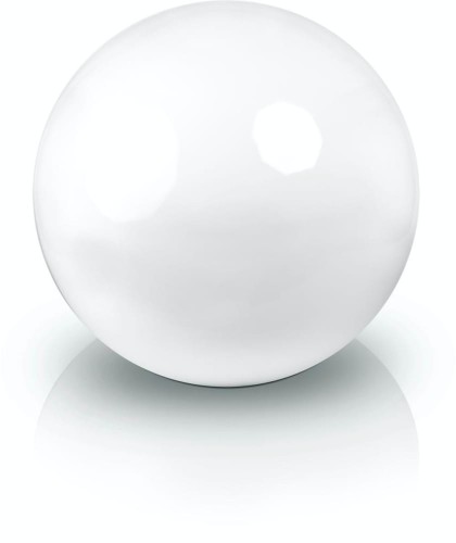  Kula dekoracyjna z włókna szklanego , Fiberglass, 95.015.60, kolor biały