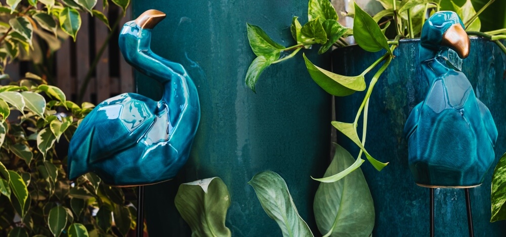 figurki ogrodowe ceramiczne